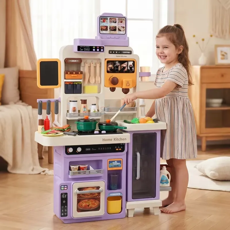 Kids Outdoor Kitchen Set - 90cm Grote Speelkeuken voor Kinderen met