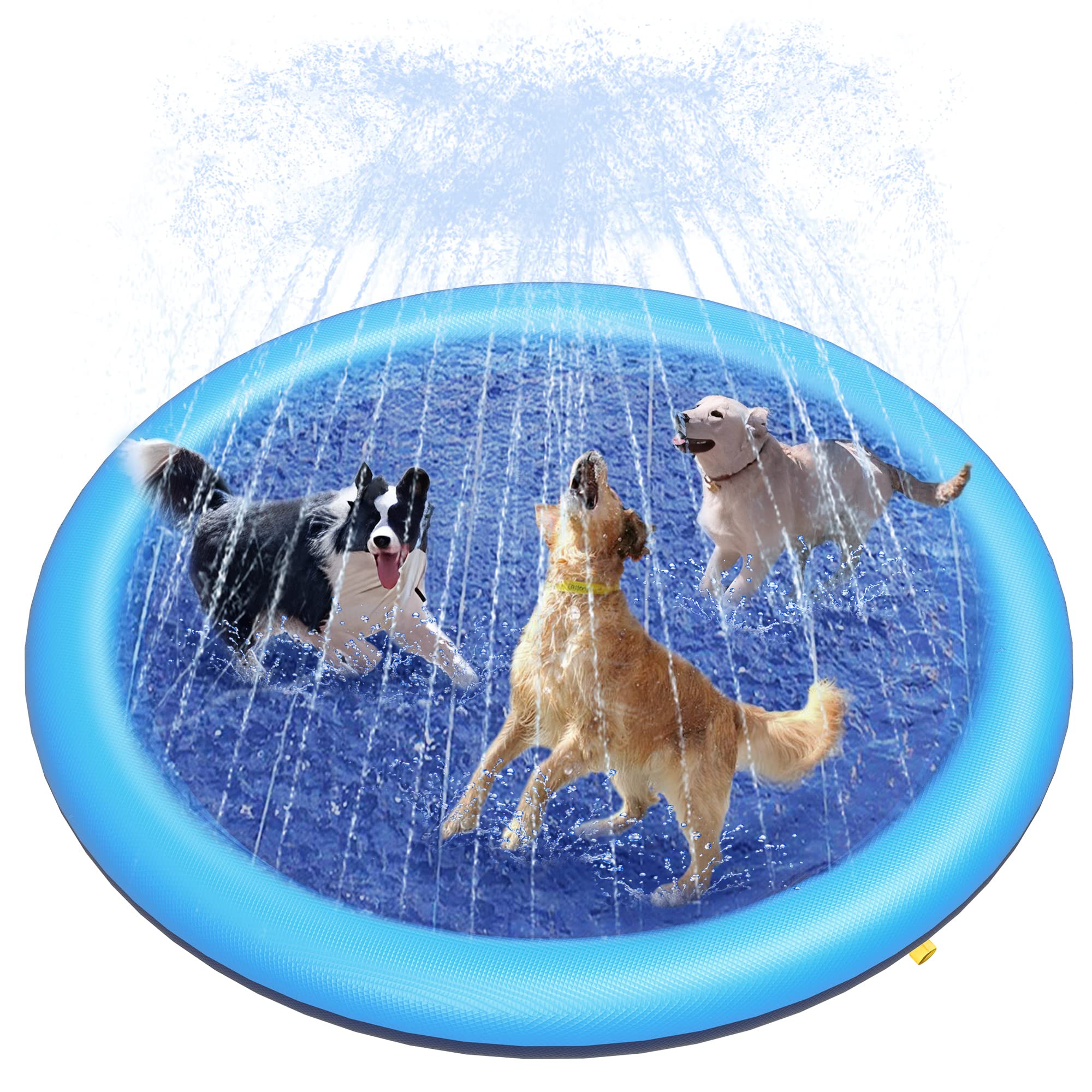 Slip Slide Water Mat - Honden Splash Pad Dikke Sprinkler Zwembad