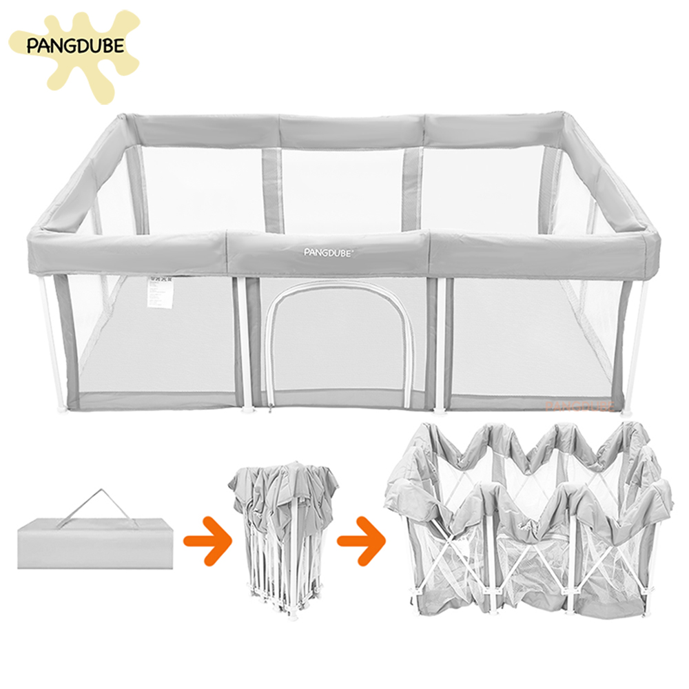 Kids Outdoor Fence - PANGDUBE Gemakkelijk opvouwbare kinderbox Baby Games