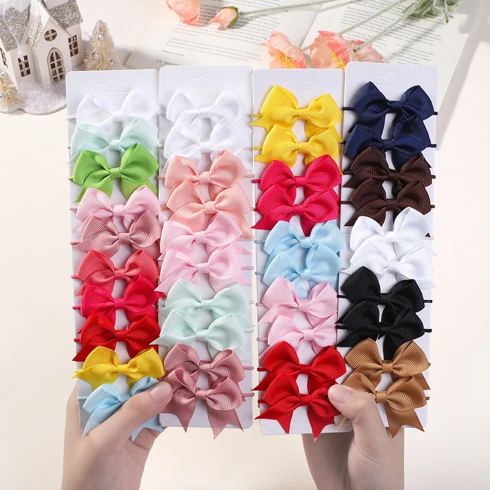 Kids Outdoor Gifts - 10 stuks strikken elastisch haar rubberen