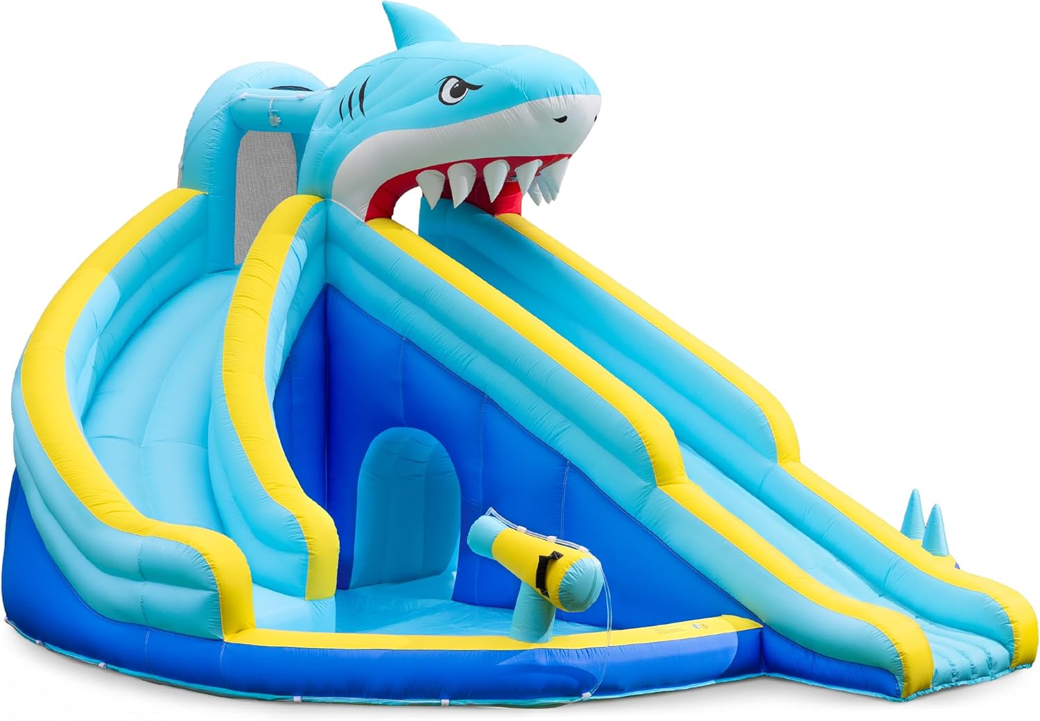 Kids Outdoor Bounce House - Opblaasbare waterglijbaan springkasteel voor kinderen van