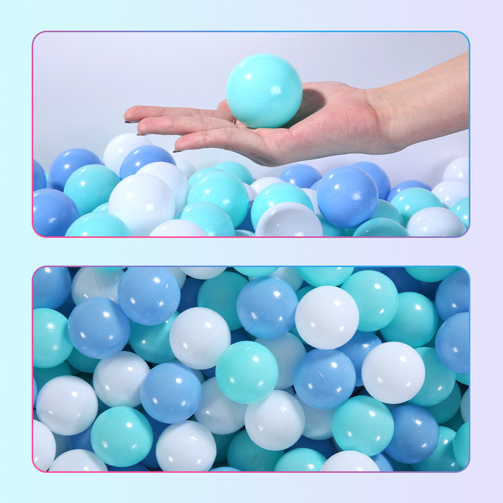 Kids Outdoor Fence - 100 Stuks Kleuren Plastic Ballen Water