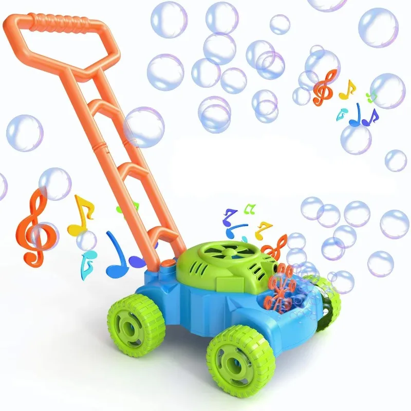 Kids Outdoor Lawn Mower - Elektrische Bubble Kar Speelgoed Outdoor Familie