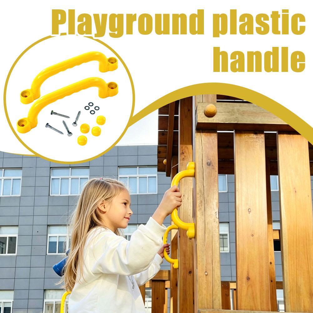 Kids Outdoor Gym Equipment - Speeltuinveiligheidshandgrepen voor klimrek Buitenhandgrepen voor speelhuisjes