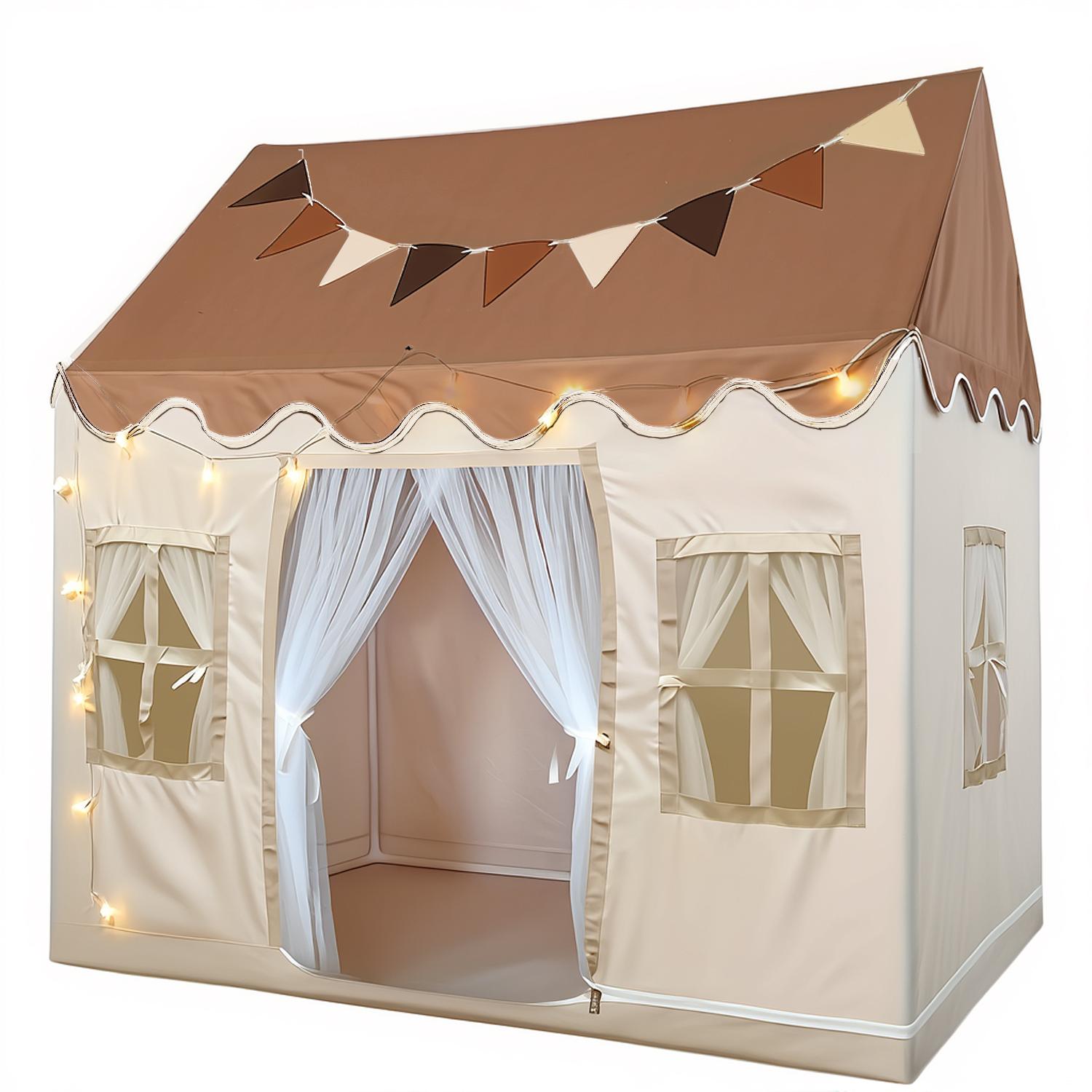 Kids Outdoor Fence - Peutertent Kruiptent voor peuters Meisjes Speeltent