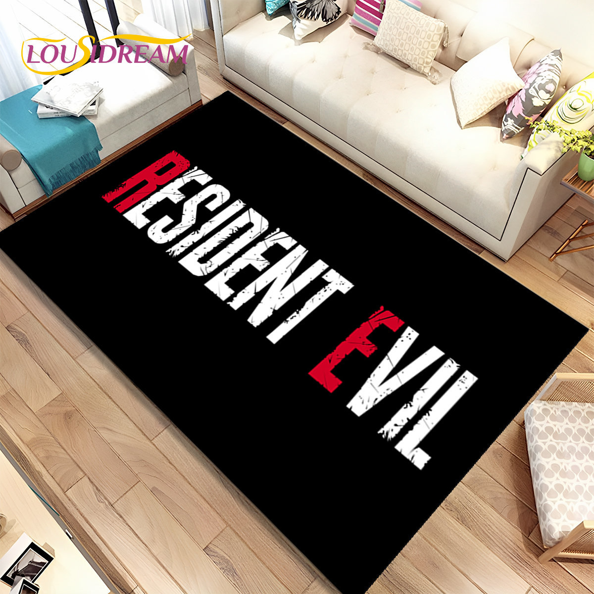 Kids Outdoor Mat Waterproof - 3d R-Resident Evil Games Gamer Gebied