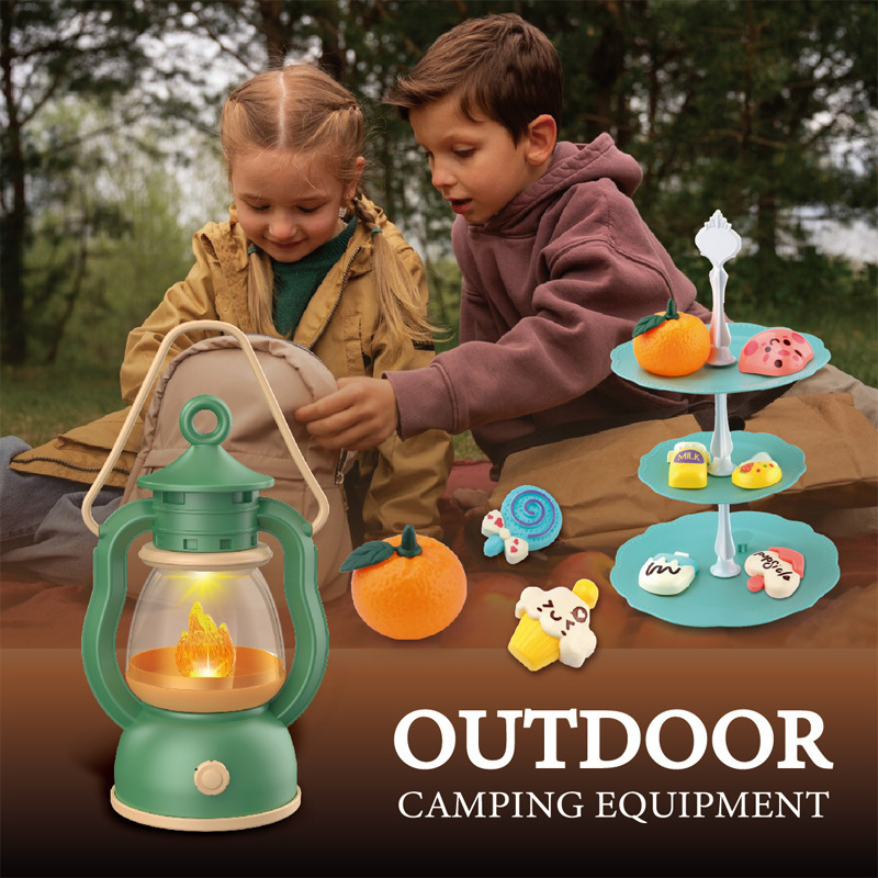 Kids Outdoor Gifts - Campingset voor kinderen Kampvuur Fantasiespel Peuterspeelgoed
