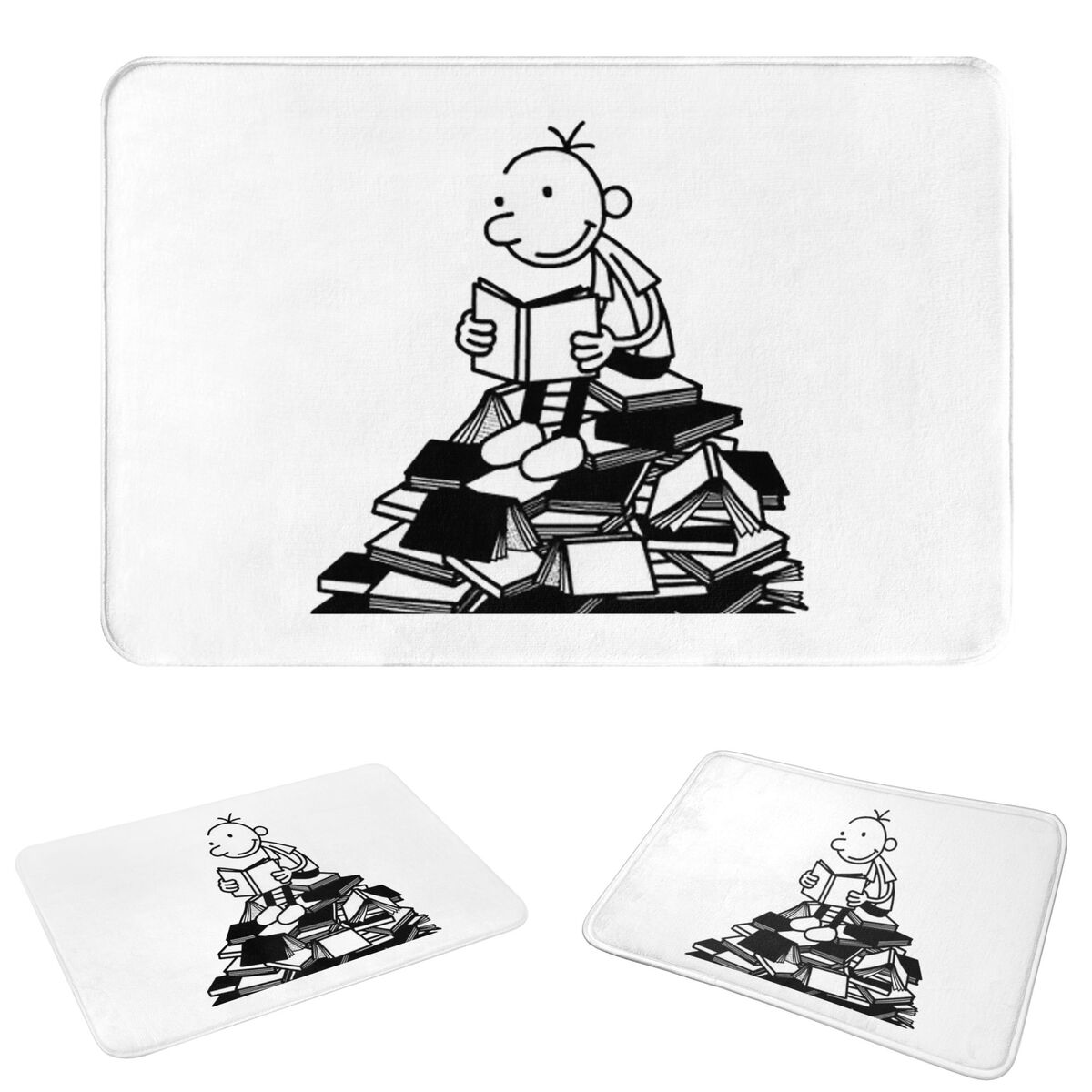 Kids Outdoor Mat Waterproof - Diary Of A Wimpy Kid Antislip