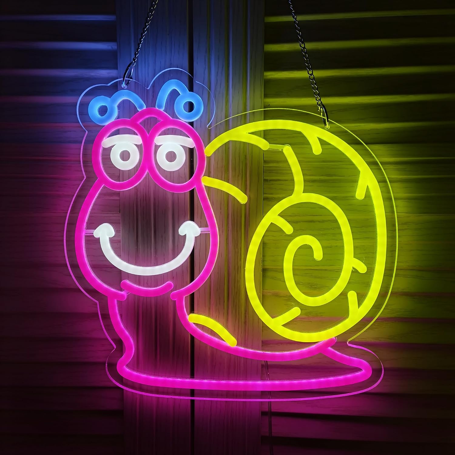 Kids Outdoor Zoo - Slakken Neonlicht Cartoon Schattig Dier LED