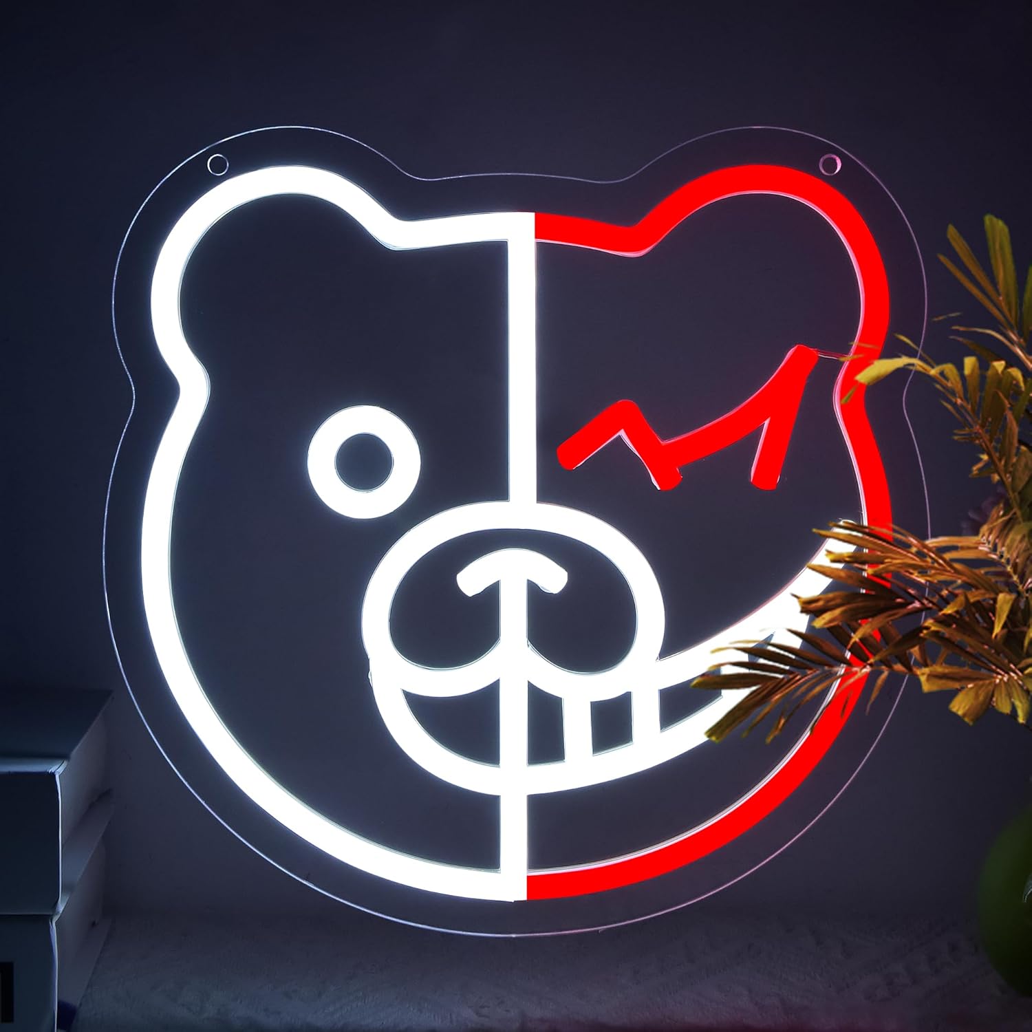 Kids Outdoor Zoo - Beer Neon Sign Kinderkamer Decoratie USB-aangedreven