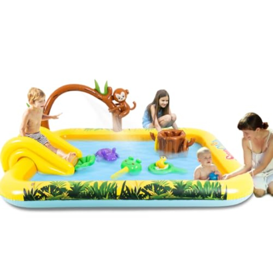 Opblaasbaar jungle dieren spee - Kids Outdoor Garden Toys recensie en prijs