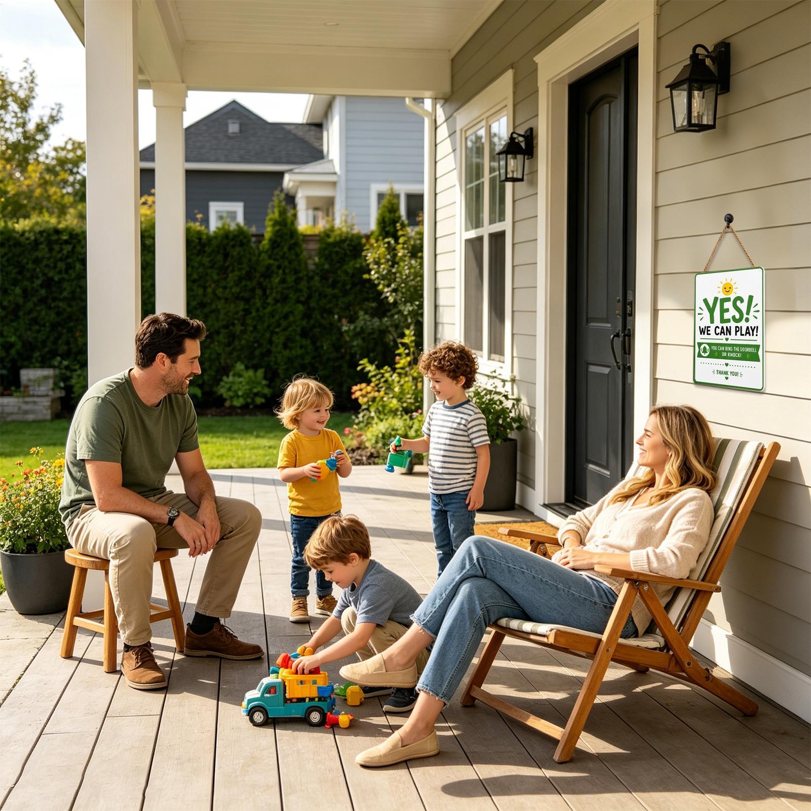 Deurhanger Metaal Dubbelzijdig - Kids Outdoor Garden recensie en prijs