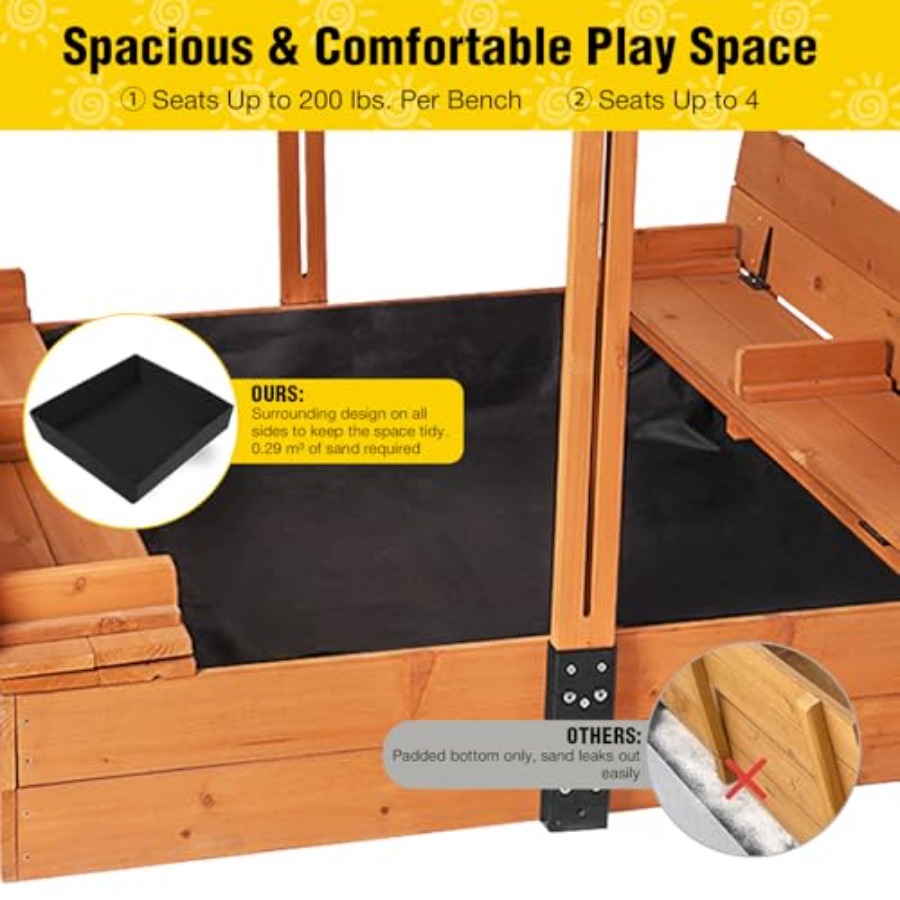 Buitenzandtafel voor kinderen  - Kids Outdoor Bench recensie en prijs