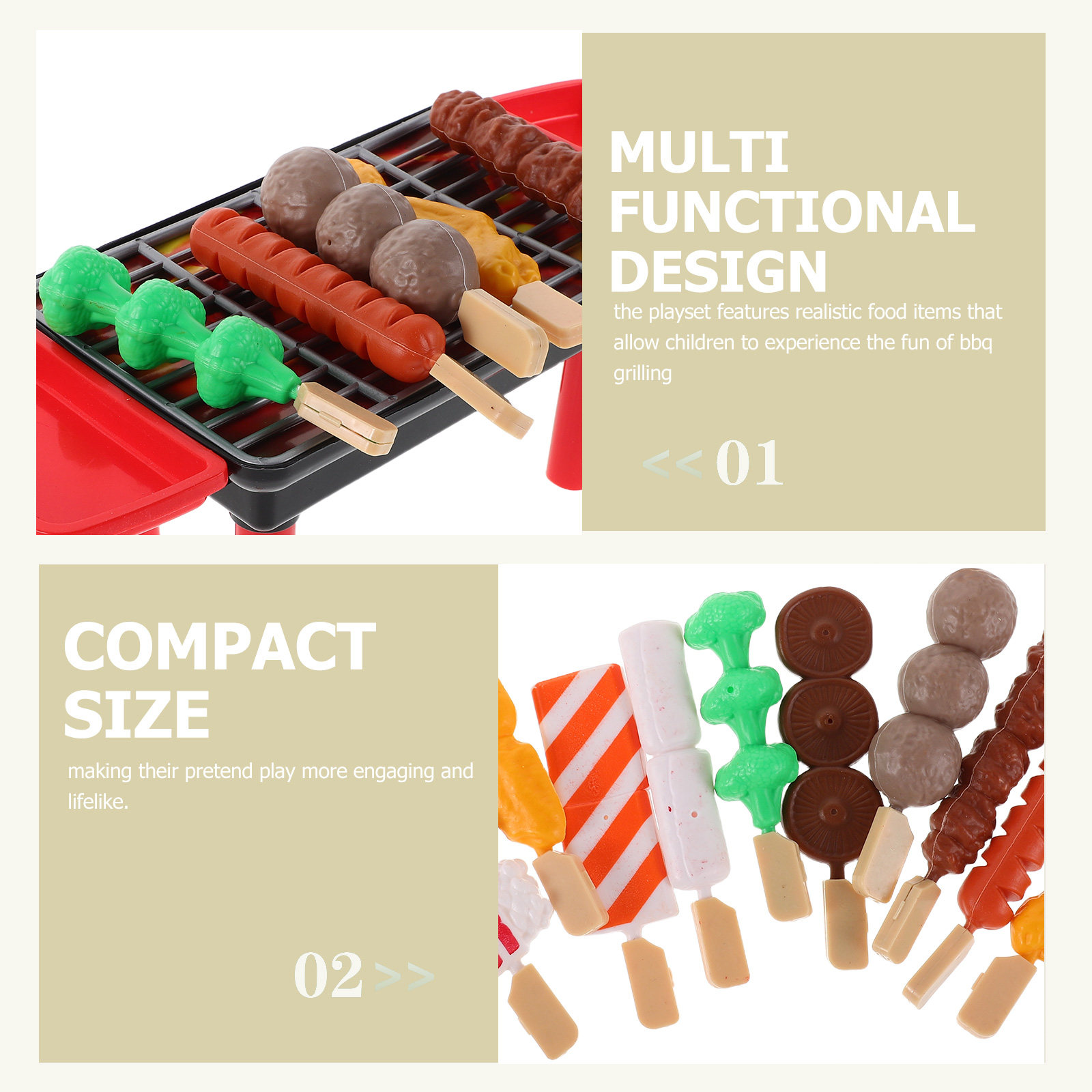 20-delige realistische BBQ-gri - Kids Outdoor Grill Set recensie en prijs