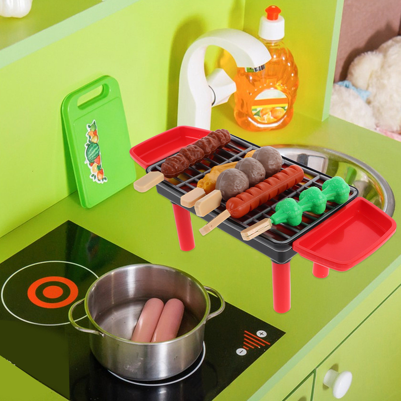 20-delige realistische BBQ-gri - Kids Outdoor Grill Set recensie en prijs