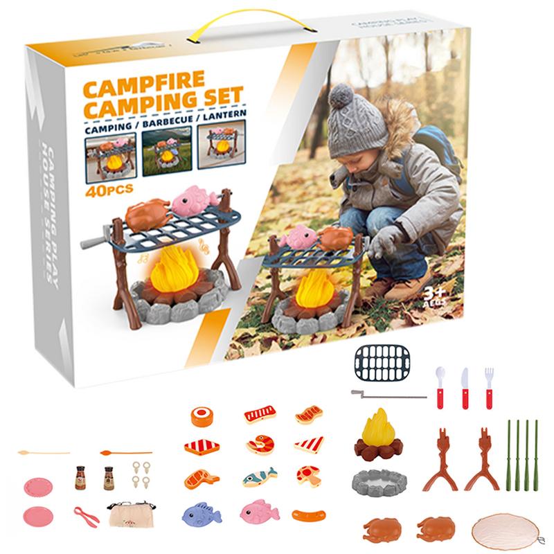 Kids Pretend Camping Set Mini  - Kids Outdoor Grill Set recensie en prijs