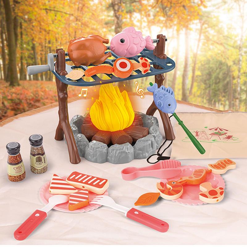 Kids Pretend Camping Set Mini  - Kids Outdoor Grill Set recensie en prijs