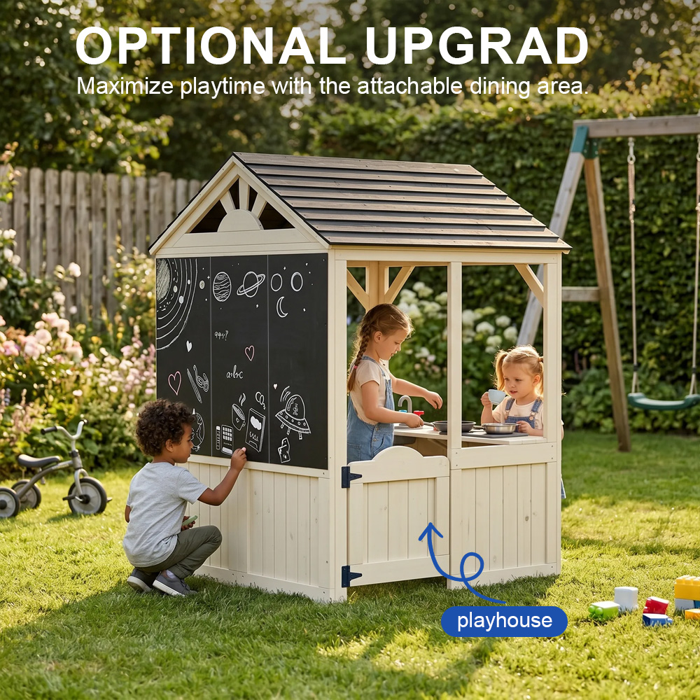 Tuinhuisjes, meubels, kindersp - Kids Outdoor Wooden Playset recensie en prijs