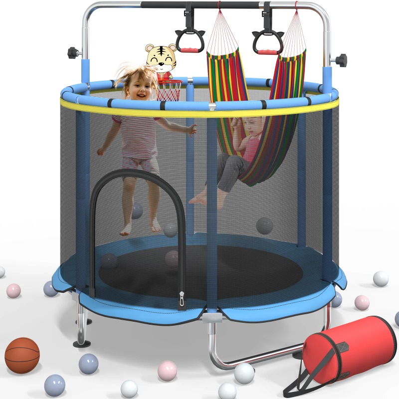 5FT Trampoline voor peuters, 8 - Kids Indoor Outdoor Trampoline recensie en prijs