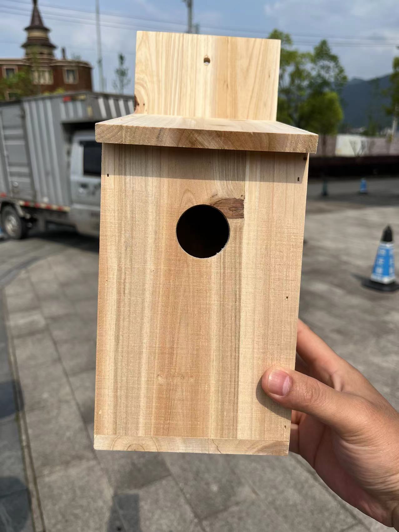 Houten vogelhuisje voor buiten - Kids Outdoor Garden Toys recensie en prijs