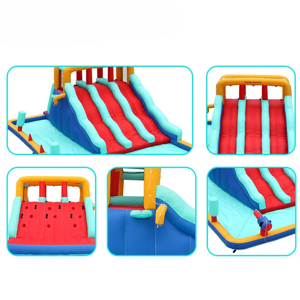 Outdoor opblaasbaar springkast - Kids Outdoor Bounce House recensie en prijs