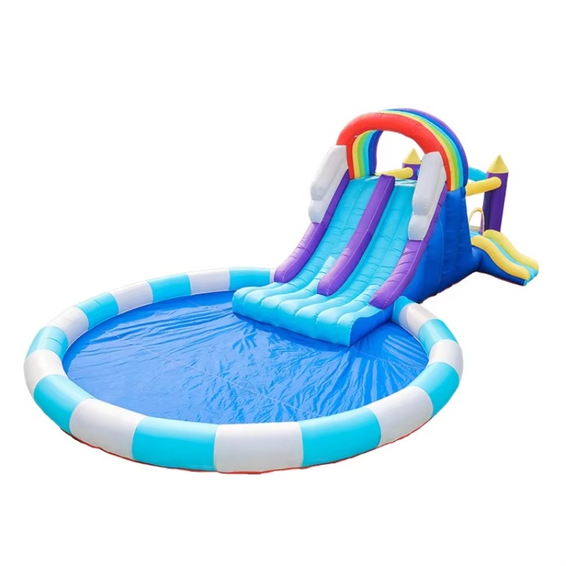 Reuze opblaasbare regenboogwat - Kids Outdoor Water recensie en prijs