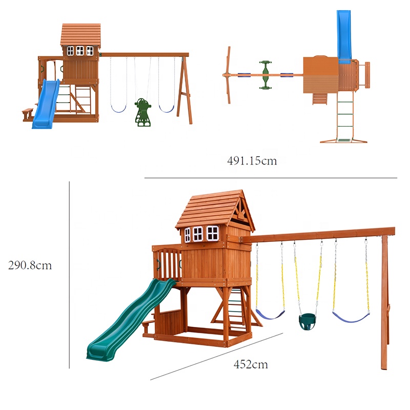 Groot buitenspeeltoestel kinde - Kids Outdoor Garden Toys recensie en prijs