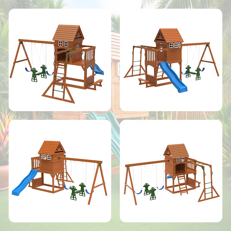 Groot buitenspeeltoestel kinde - Kids Outdoor Garden Toys recensie en prijs