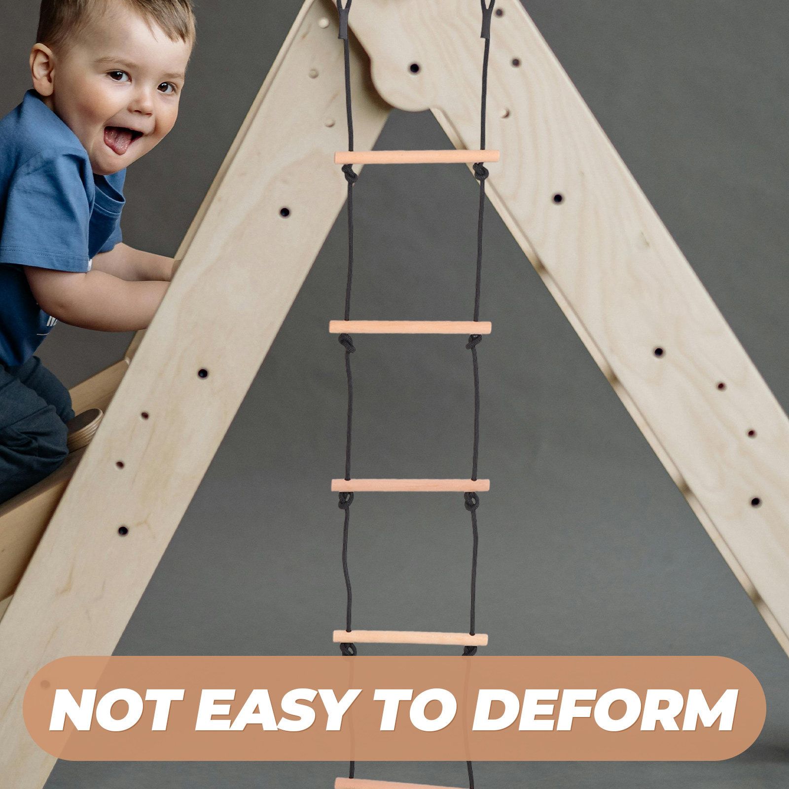 1 Set Houten Klimrek Voor Kind - Kids Outdoor Wooden Playset recensie en prijs
