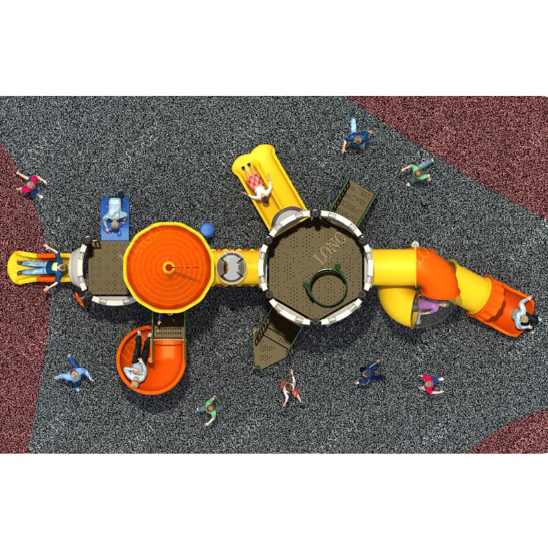 Kasteelvormige kinderspeelglij - Kids Outdoor Garden recensie en prijs