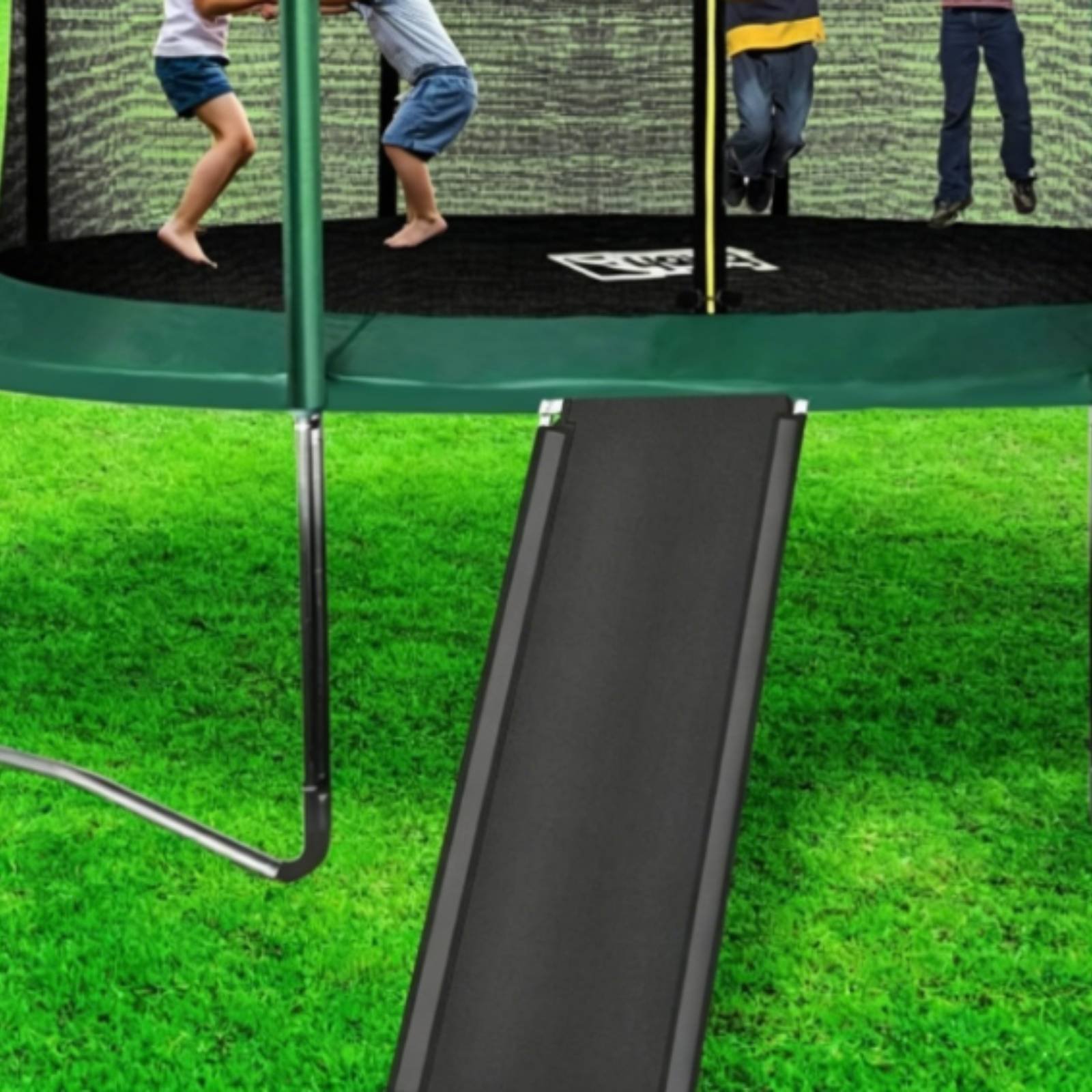 Kindertrampoline met glijbaan  - Kids Indoor Outdoor Trampoline recensie en prijs