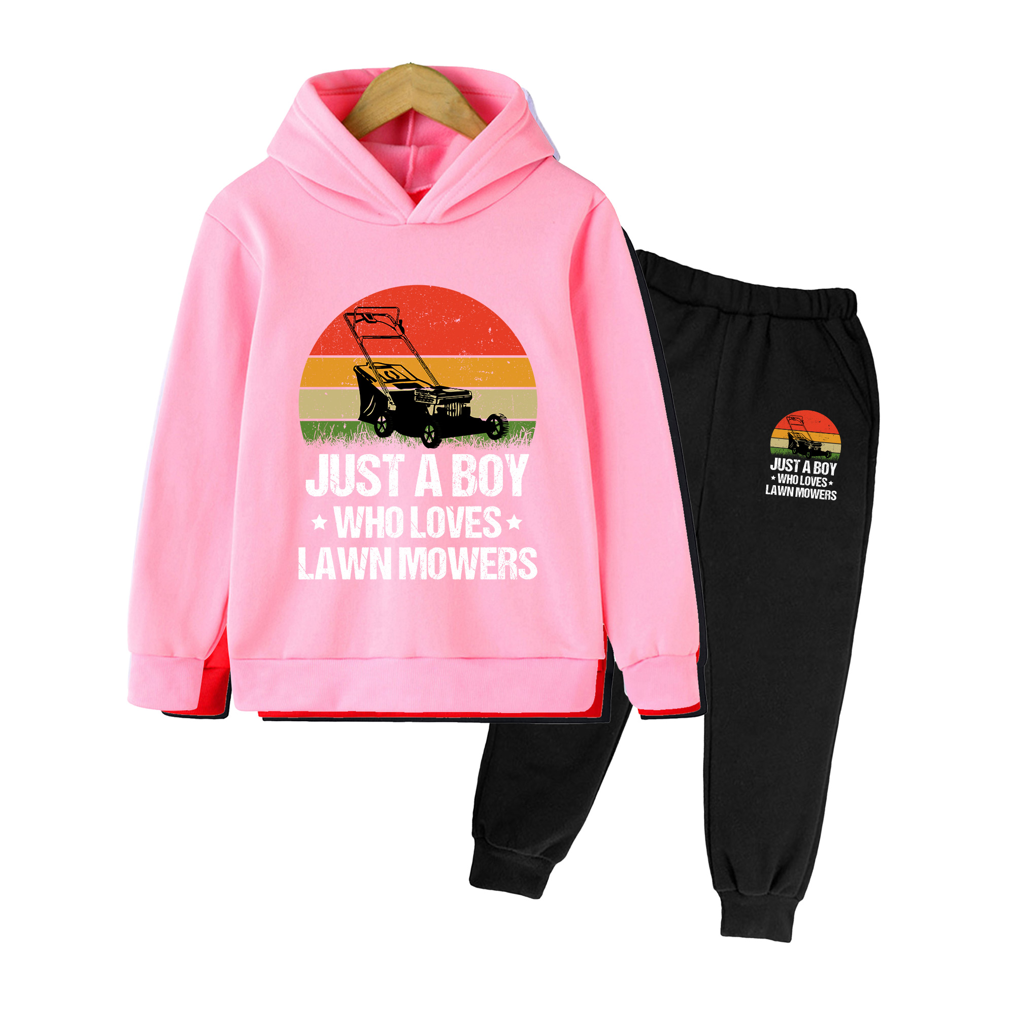 Kinderhoodie en broekset, retr - Kids Outdoor Lawn Mower recensie en prijs