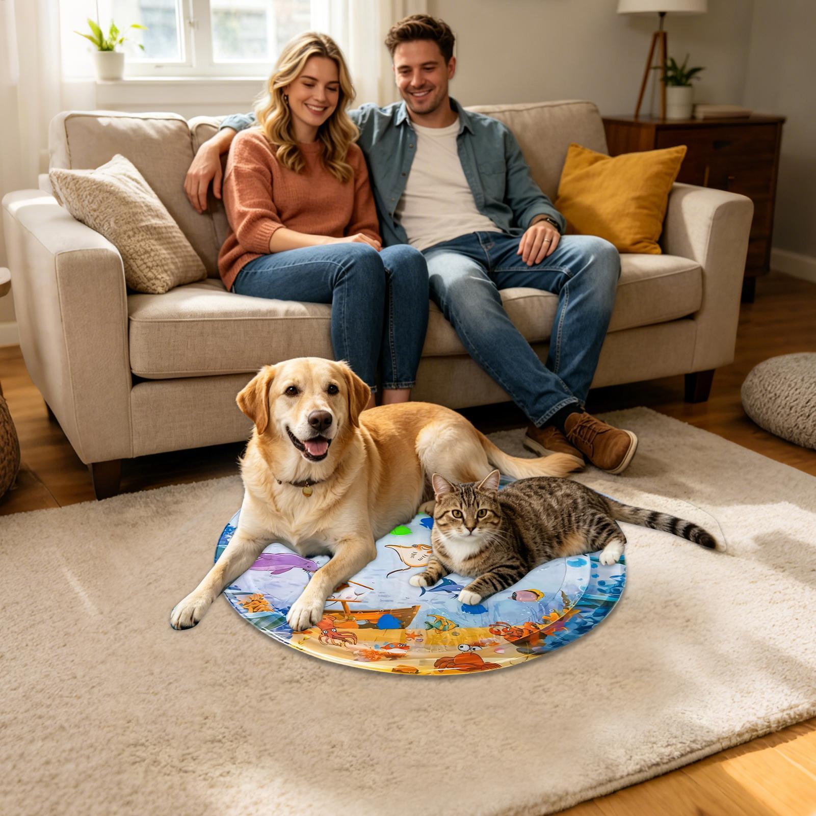 Verdikte interactieve katten s - Slip Slide Water Mat recensie en prijs