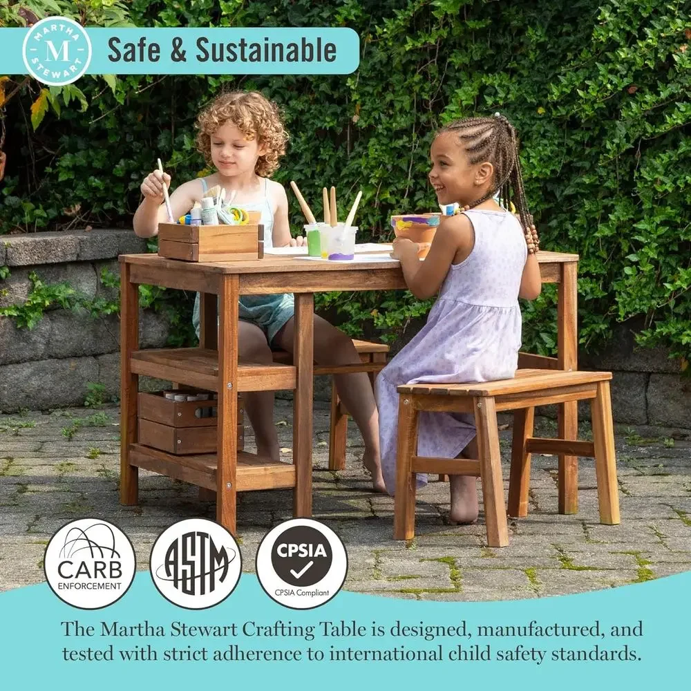 Kinderbuitenactiviteiten-tafel - Kids Outdoor Bench recensie en prijs