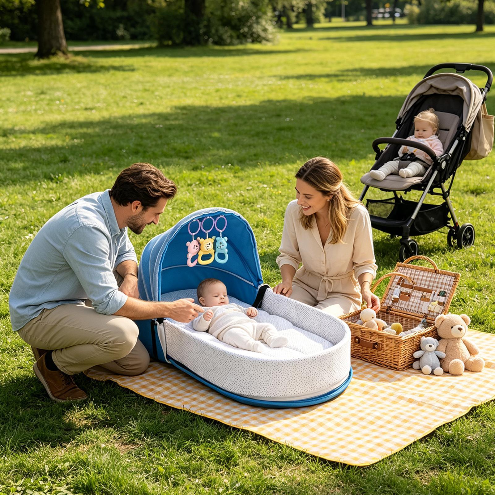 Reisbed voor kinderen Opvouwba - Kids Outdoor Fence recensie en prijs