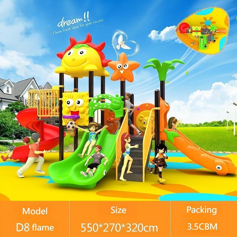 1-3 jaar oud stalen & plastic  - Kids Outdoor Swing Set With Slide recensie en prijs