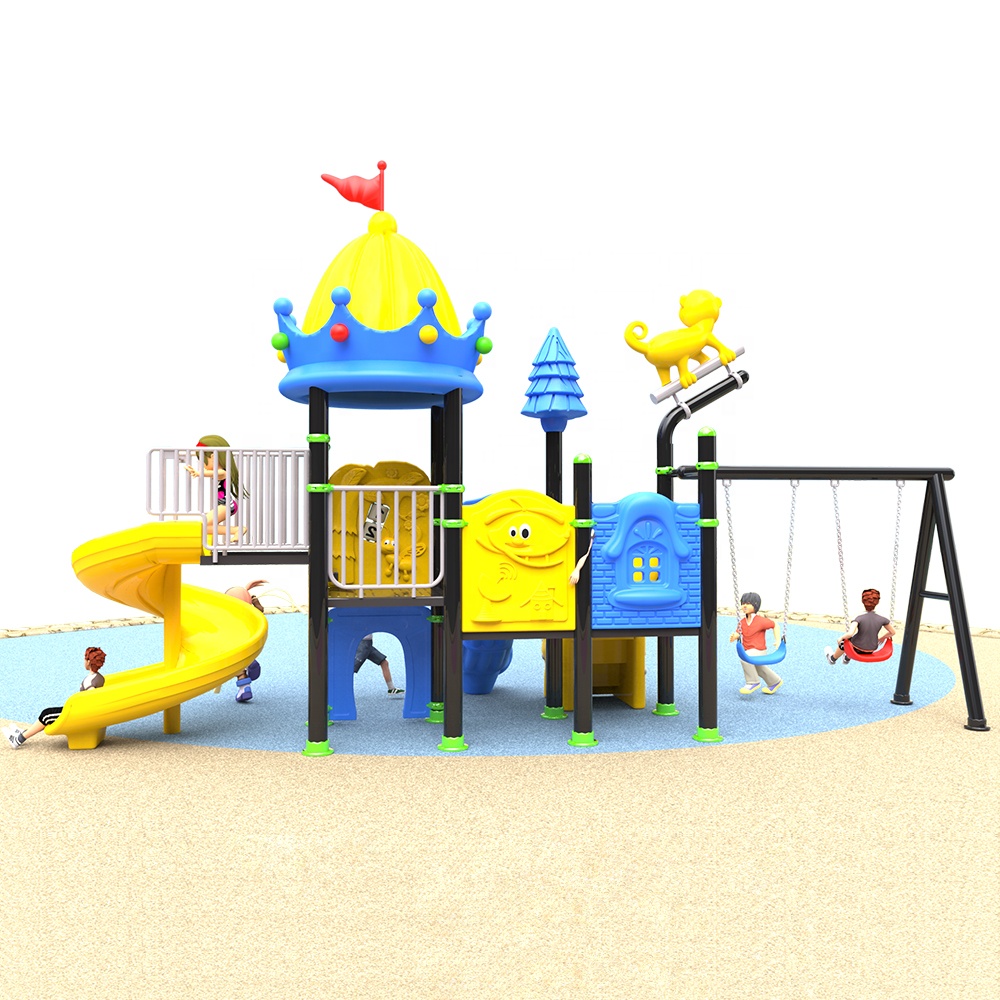 Multifunctionele kinderen groo - Kids Outdoor Swing Set With Slide recensie en prijs