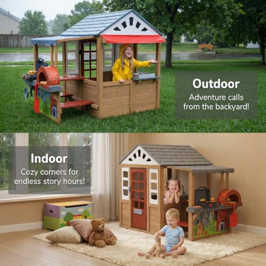 Buitenspeelhuis voor kinderen  - Kids Outdoor Grill Set recensie en prijs