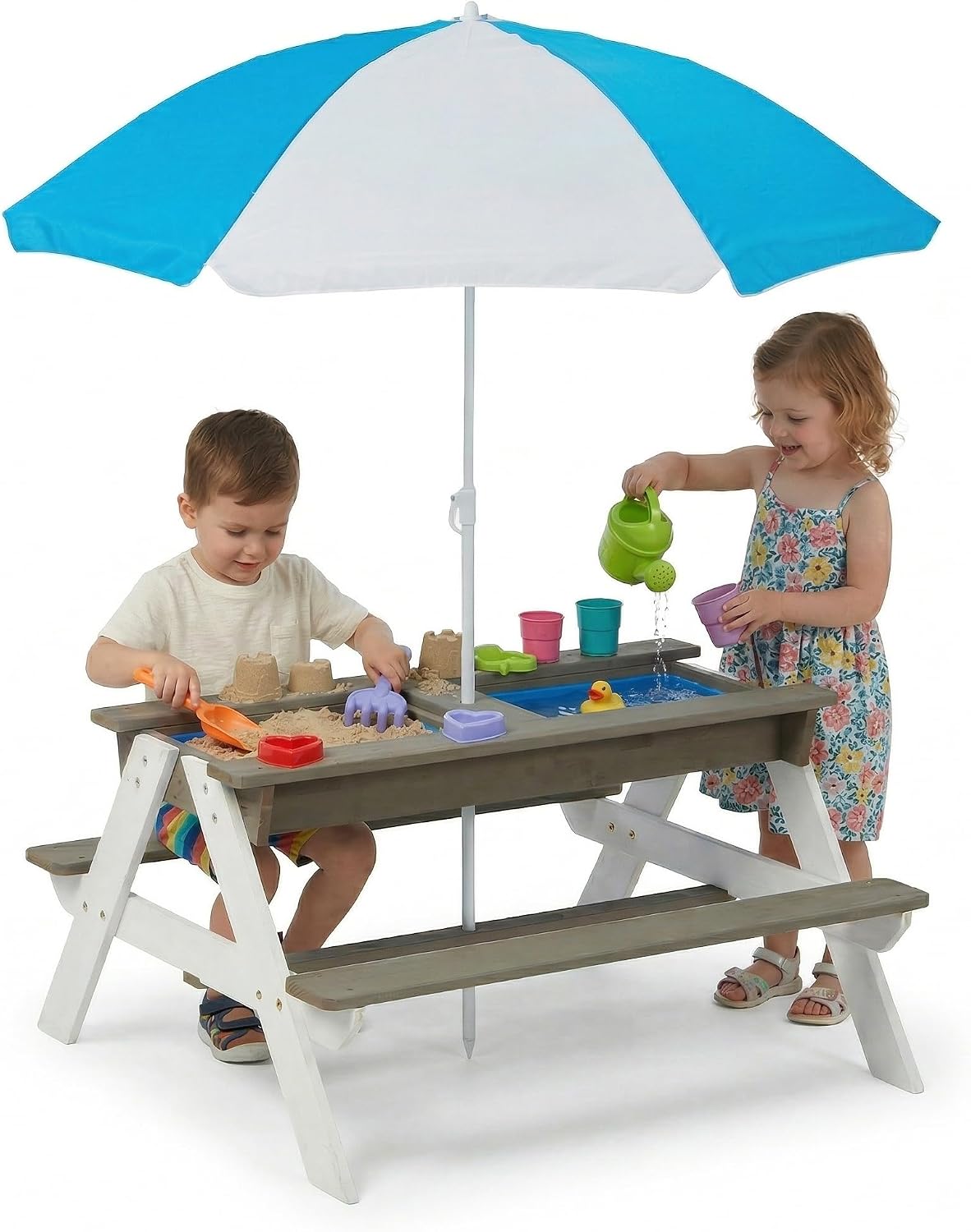 Kinderpicknicktafel, 3-in-1 ho - Kids Outdoor Bench recensie en prijs
