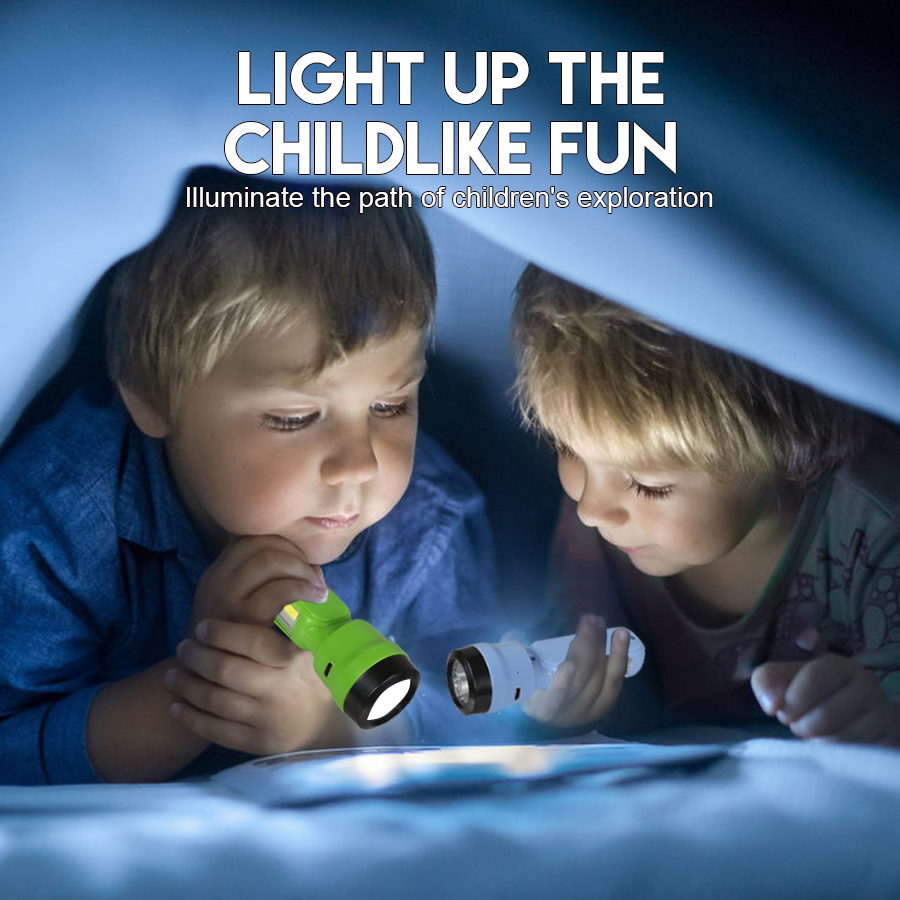 Mini COB + XPE kinderzaklamp,  - Kids Outdoor Gifts recensie en prijs