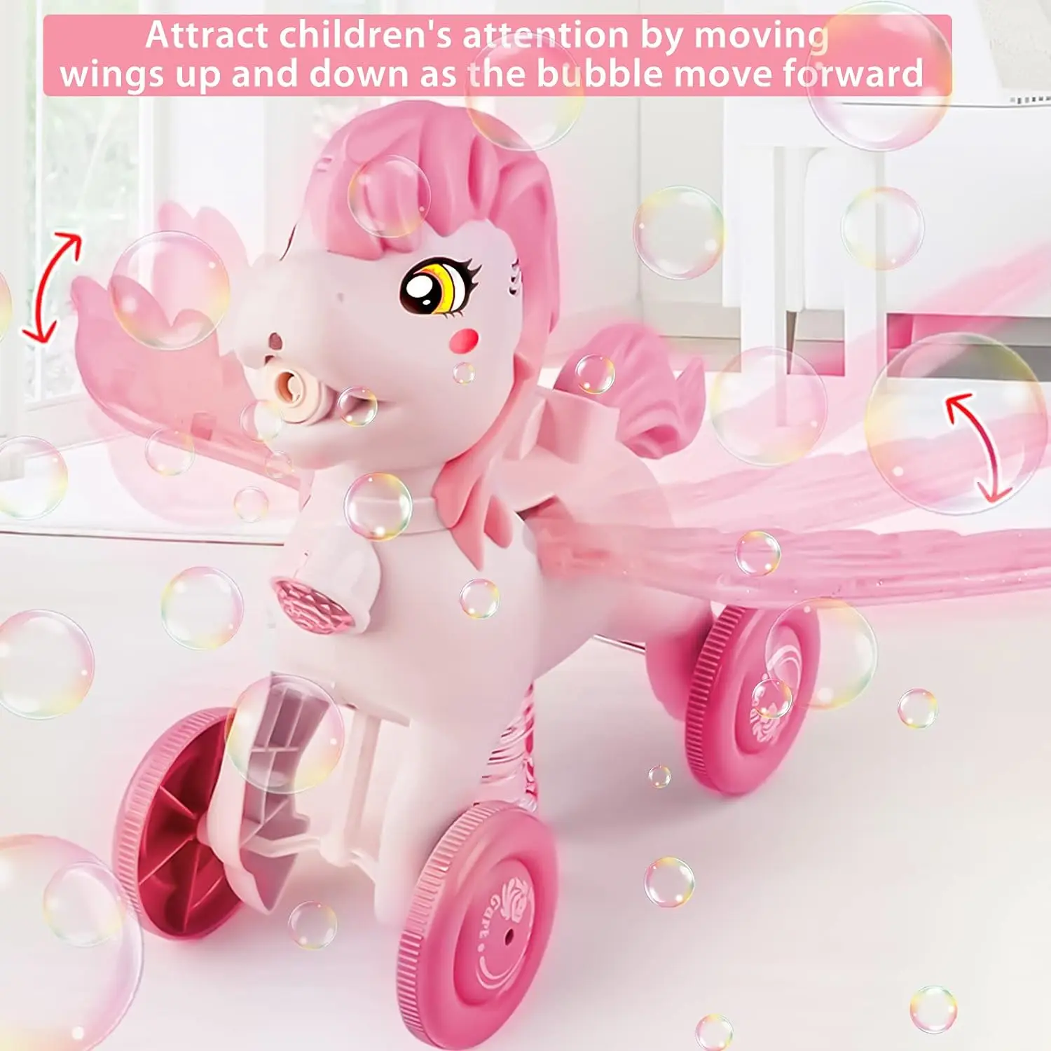 Pony Bubble Machine voor kinde - Kids Outdoor Lawn Mower recensie en prijs