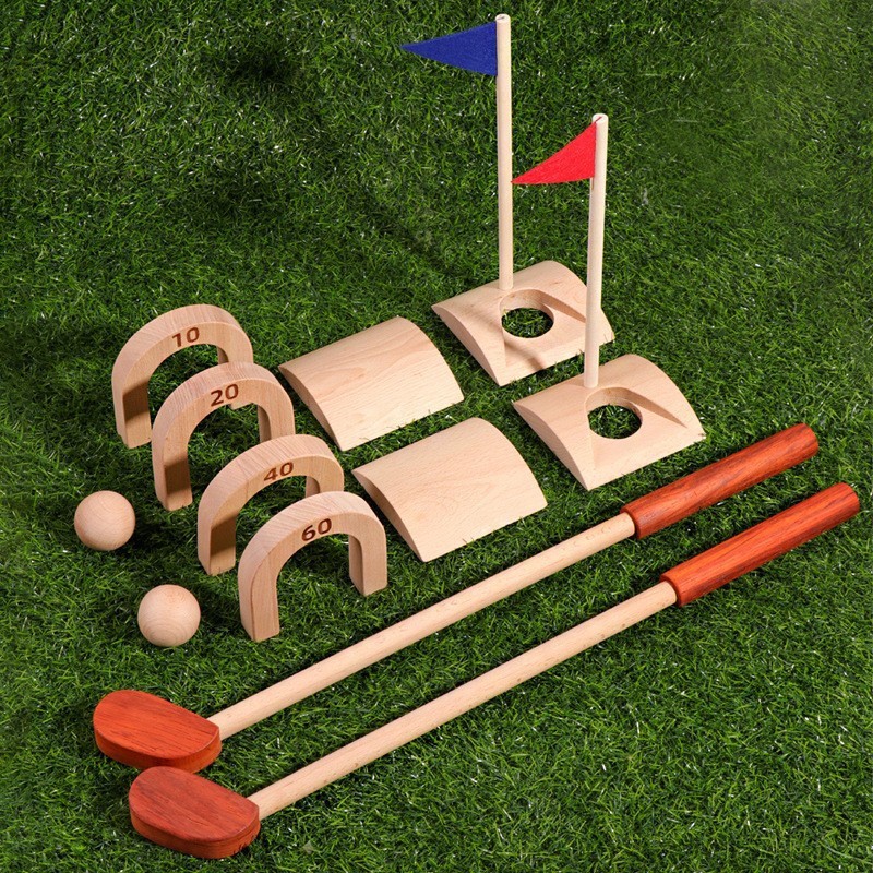 Kinderen Golfbal Set Houten Go - Kids Outdoor Wooden Playset recensie en prijs
