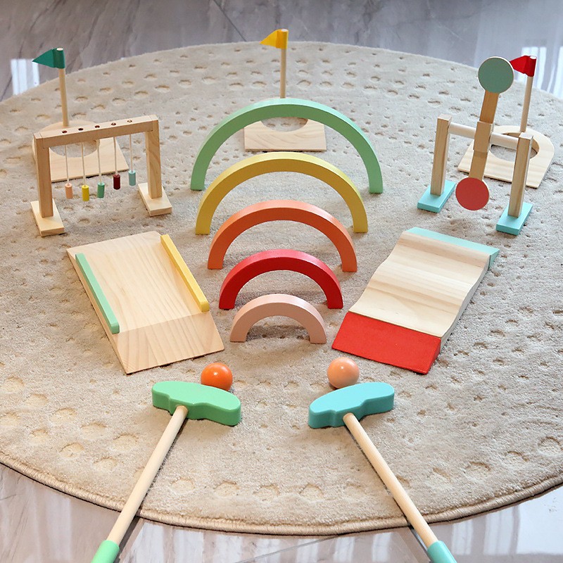 Kinderen Golfbal Set Houten Go - Kids Outdoor Wooden Playset recensie en prijs