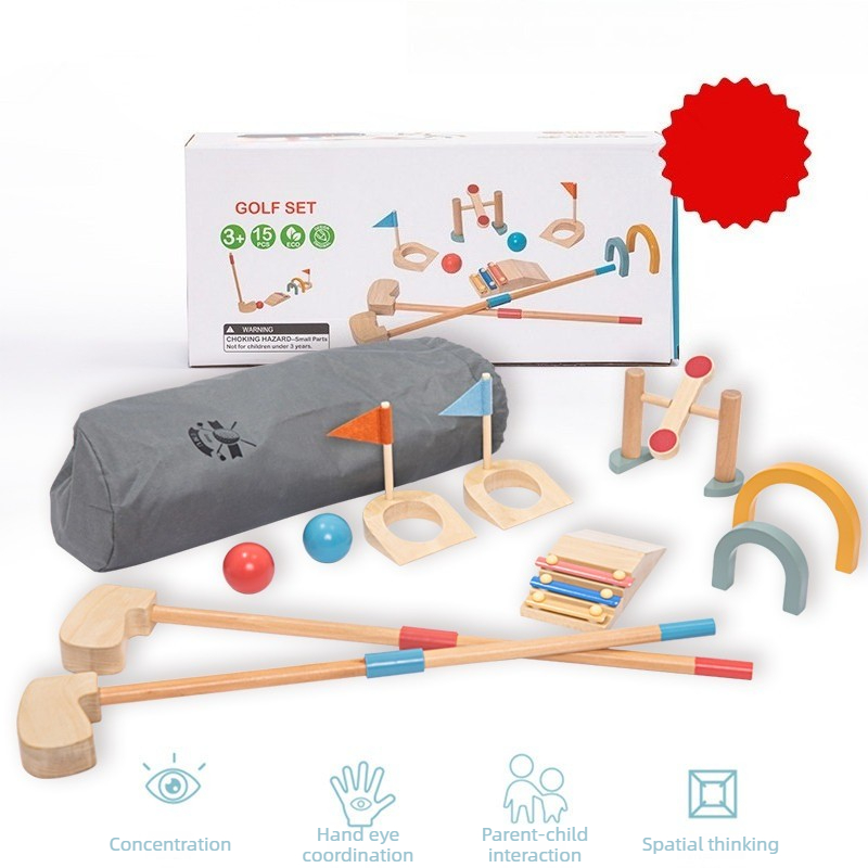 Kinderen Golfbal Set Houten Go - Kids Outdoor Wooden Playset recensie en prijs