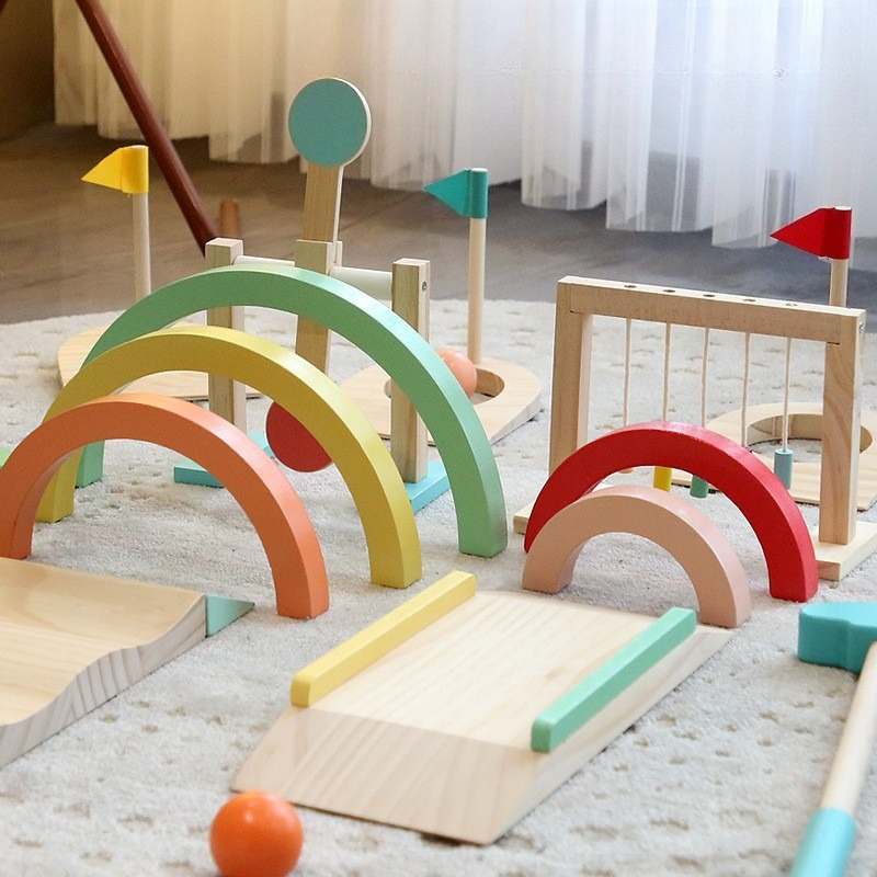 Kinderen Golfbal Set Houten Go - Kids Outdoor Wooden Playset recensie en prijs