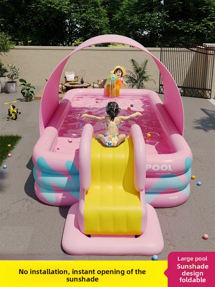 Opblaasbaar zwembad met zonnes - Kids Outdoor Water recensie en prijs
