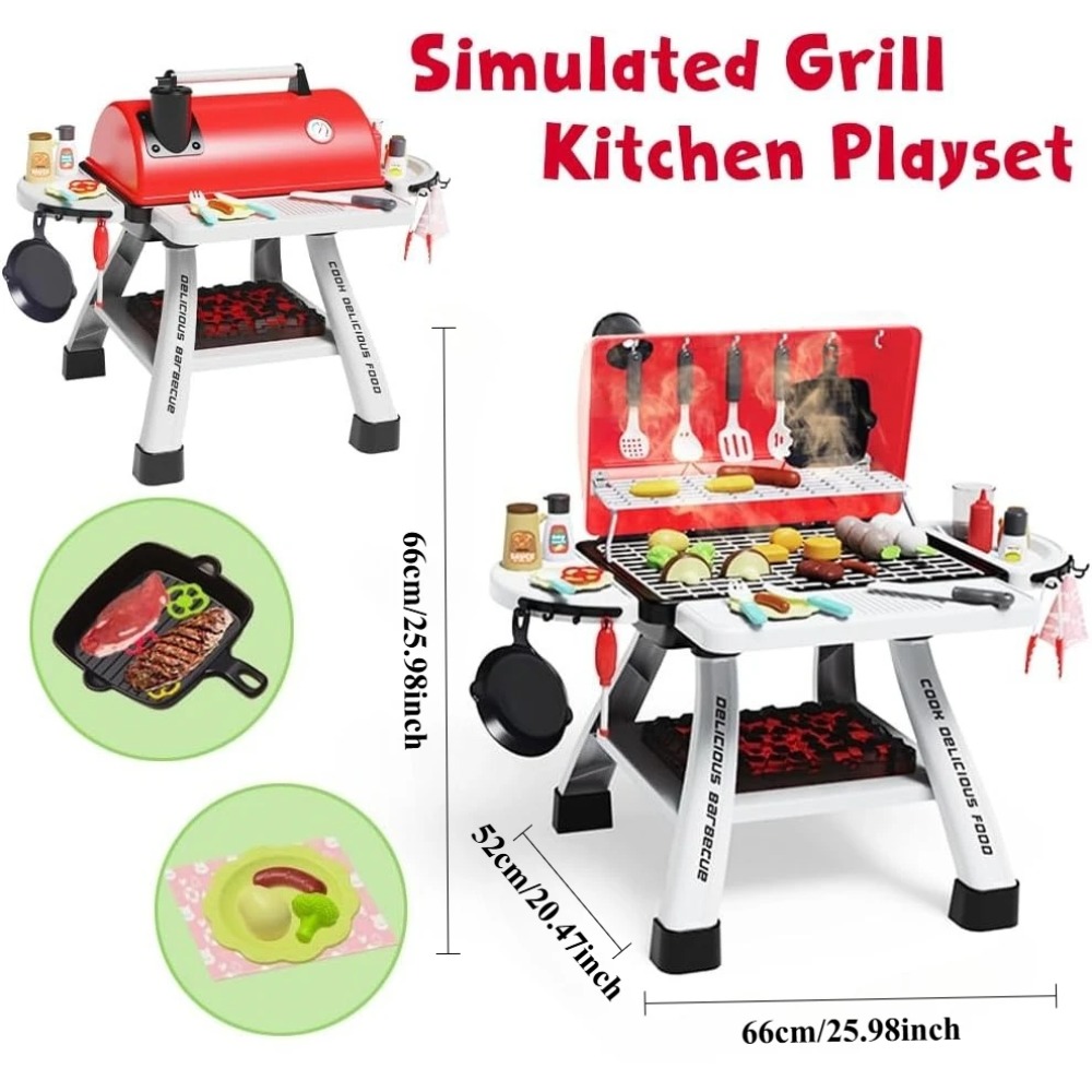Barbecue Grill Speelgoedset Ki - Kids Outdoor Bbq recensie en prijs