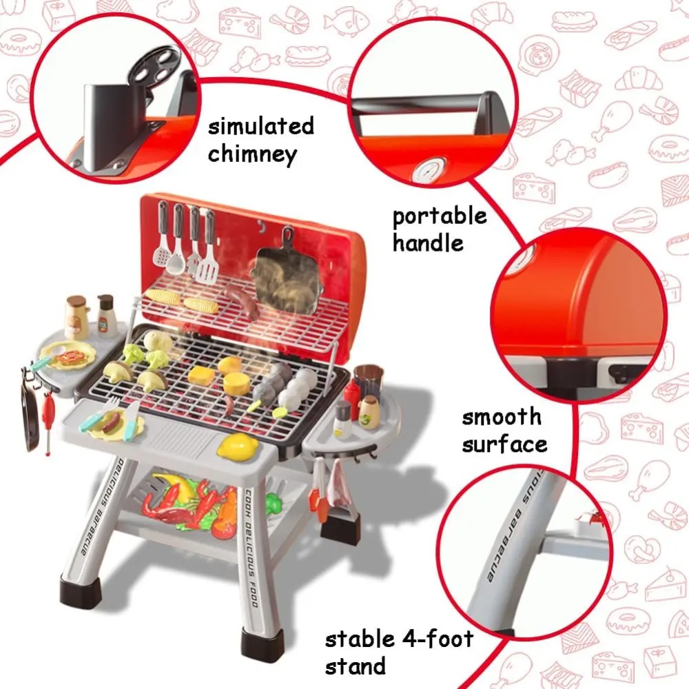 Barbecue Grill Speelgoedset Ki - Kids Outdoor Bbq recensie en prijs