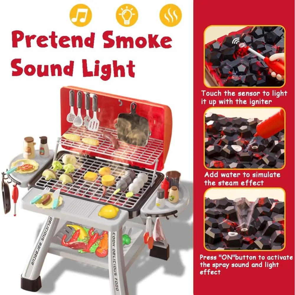 Barbecue Grill Speelgoedset Ki - Kids Outdoor Bbq recensie en prijs