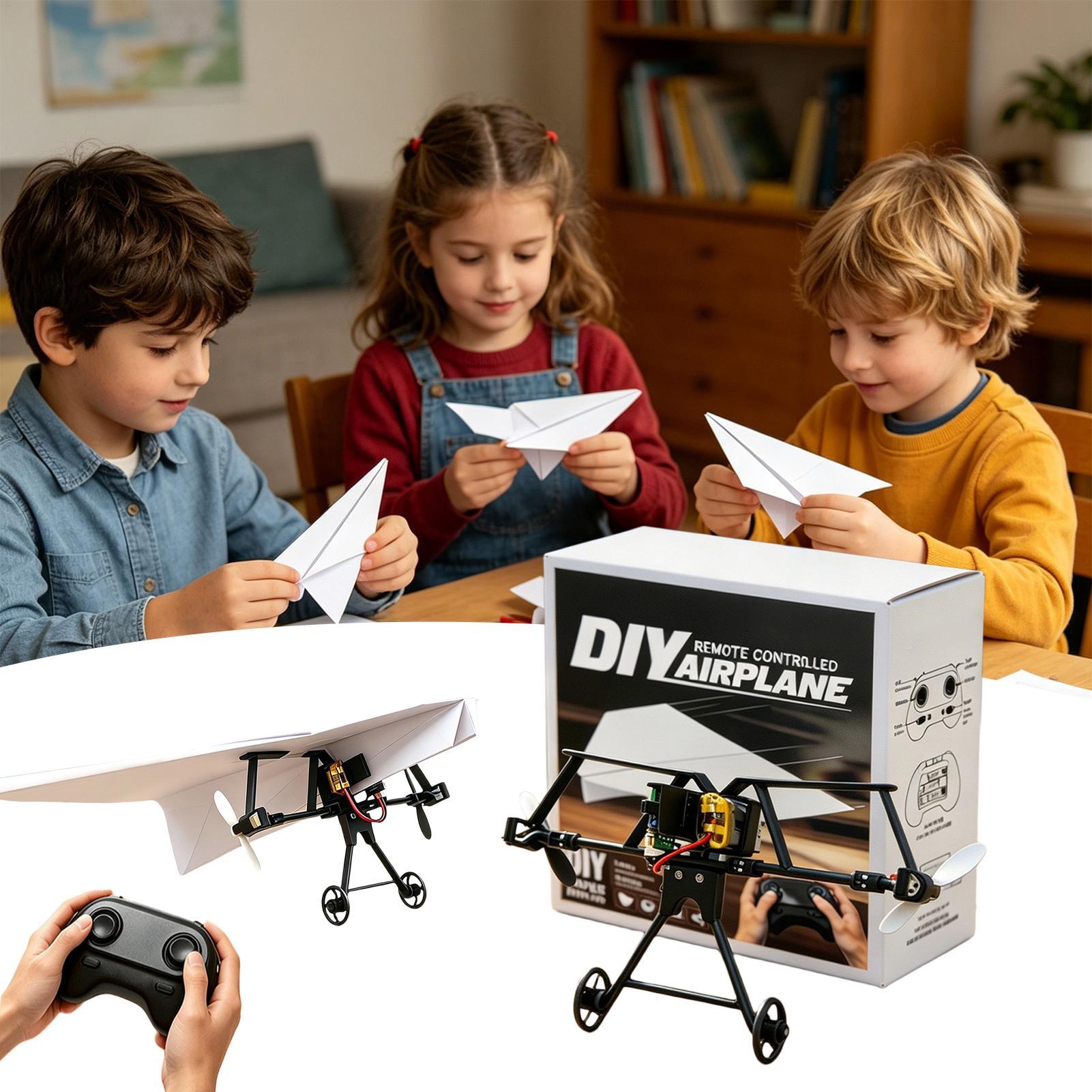 DIY RC Papieren Vliegtuig Kit  - Kids Outdoor Play Equipment recensie en prijs